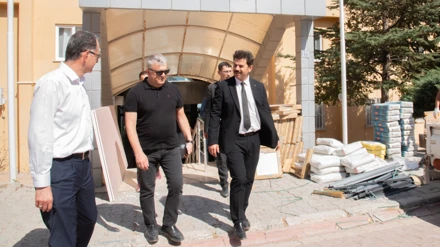 Rektör Yılmaz, fakülte ve uygulama birimlerinde incelemelerde bulundu